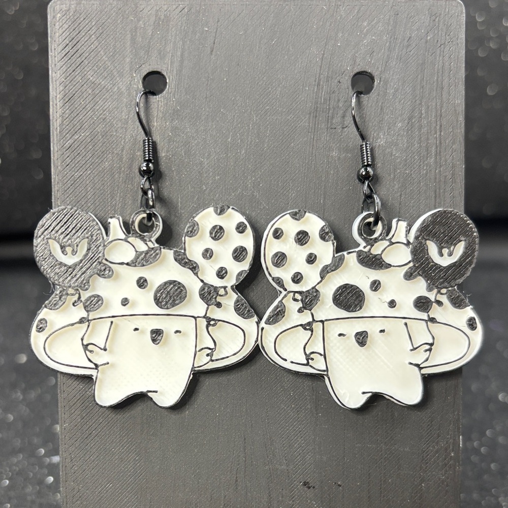 Mushroom Halloween Earrings – Spooky Cute Fall Jewelry